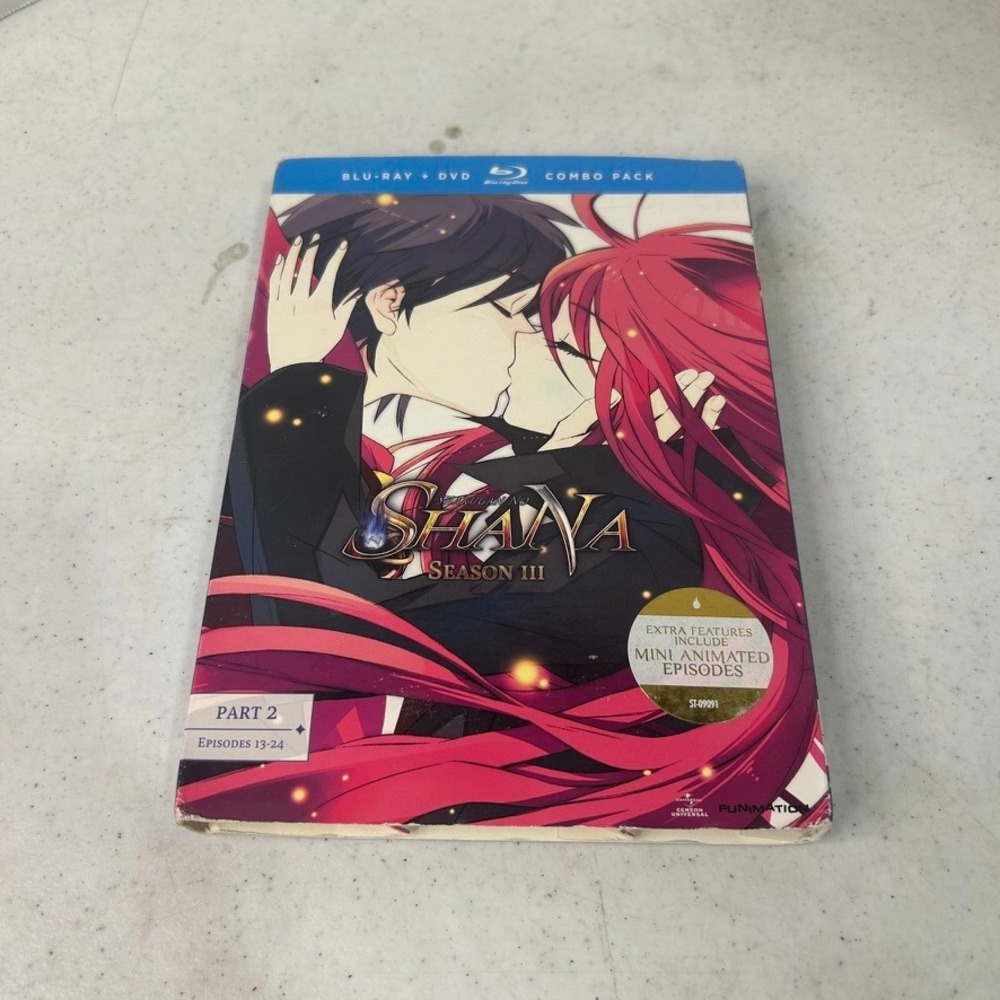 Shakugan no Shana Season III Part 2 Blu-ray DVD Combo Funimation Anime Episodes